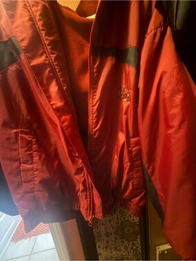 Men's Red Performance Jacket - Lightweight Windbreaker Gamecocks
